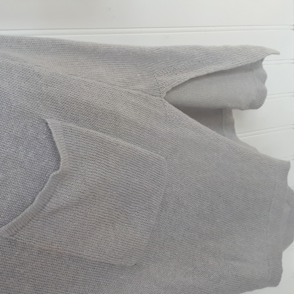 J.JILL linen and rayon long cardigan size L - Picture 3 of 5